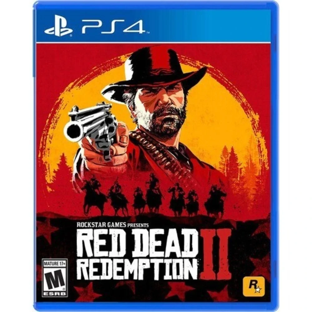 Red Dead Redemption 2 - Sony PlayStation‎ 4 PS4 + Map Insert CD Perfect